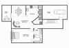 The Maple- One Bedroom One Bathroom Floor Plan at The Village at Bridgewater, Bridgewater The Maple- One Bedroom One Bathroom Floor Plan at The Village at Bridgewater, Bridgewater